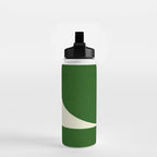 abstract composition-green01 Water Bottle Gallery Image 2