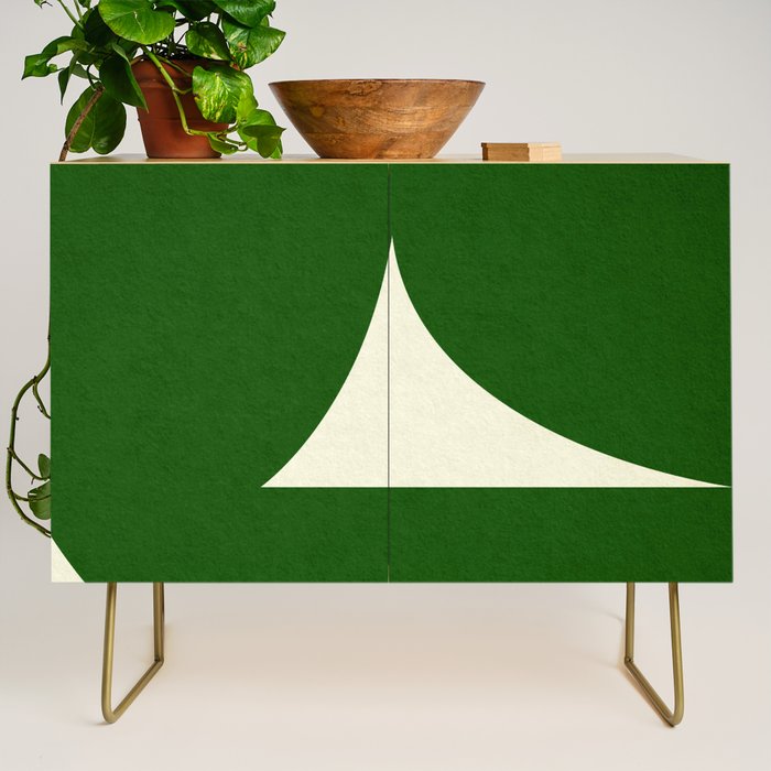 abstract composition-green01 Credenza Gallery Image 1