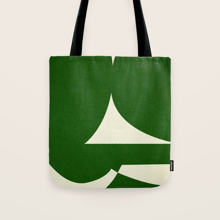 abstract composition-green01 Tote Bag Gallery Image 1