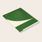 abstract composition-green01 Notebook Gallery Image 2