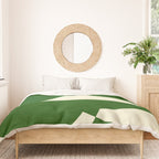 abstract composition-green01 Duvet Cover Gallery Image 3