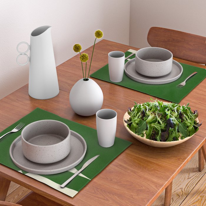 abstract composition-green01 Placemat Gallery Image 2