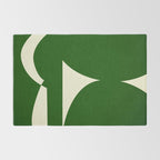 abstract composition-green01 Rug Gallery Image 2