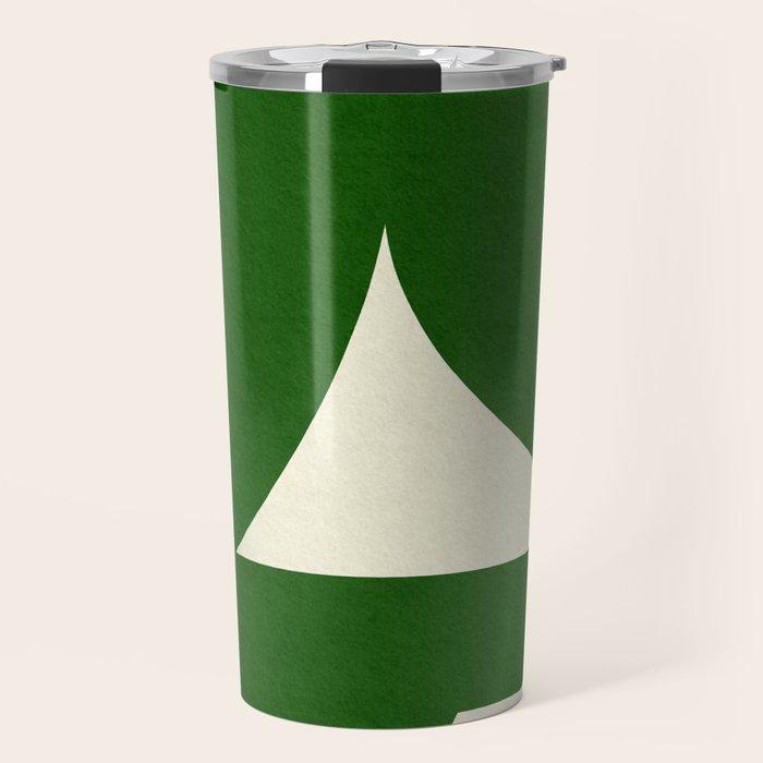 abstract composition-green01 Travel Mug Gallery Image 1
