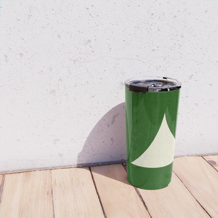 abstract composition-green01 Travel Mug Gallery Image 4
