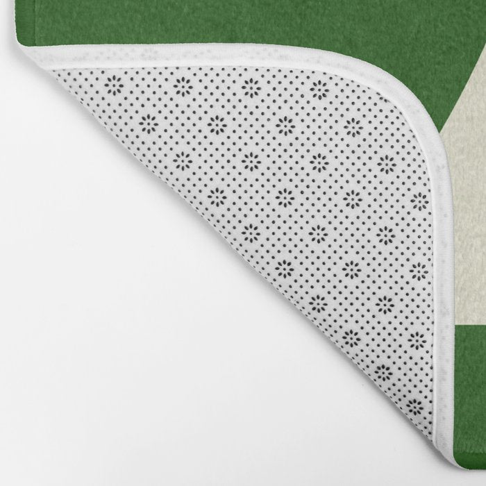 abstract composition-green01 Bath Mat Gallery Image 2
