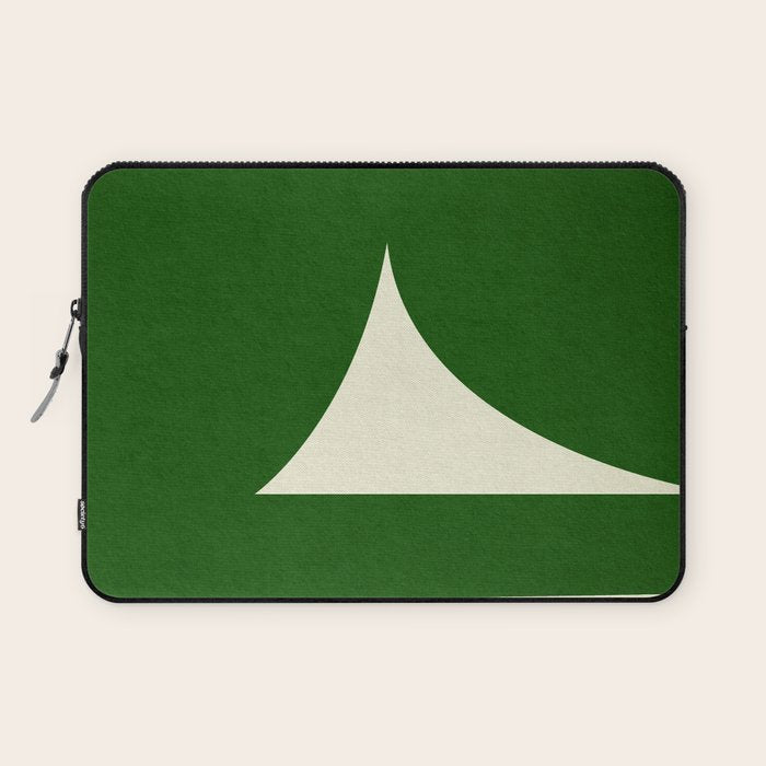 abstract composition-green01 Laptop Sleeve Gallery Image 1