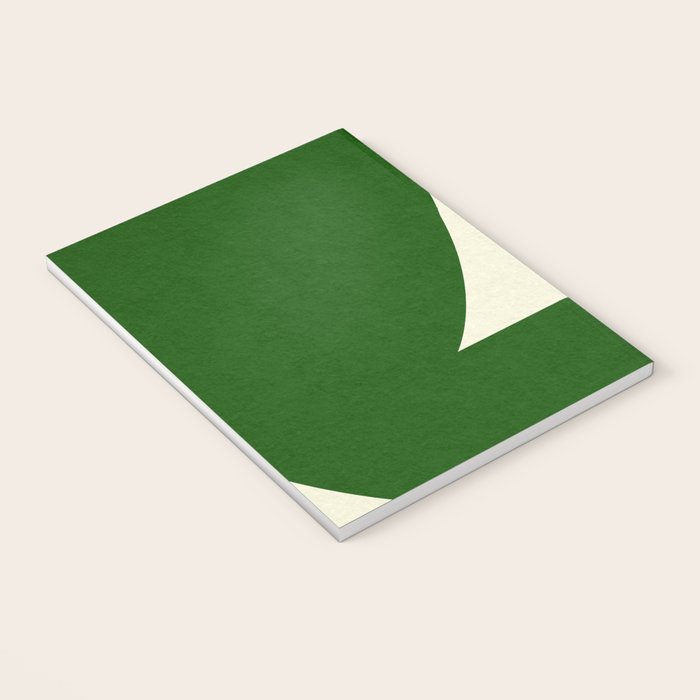 abstract composition-green01 Notebook Gallery Image 3