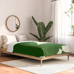 abstract composition-green01 Comforter Gallery Image 2