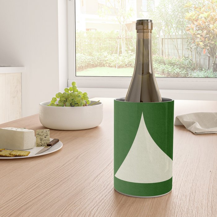 abstract composition-green01 Wine Chiller Gallery Image 4