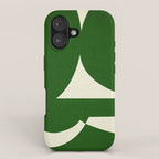 abstract composition-green01 iPhone Case Gallery Image 1