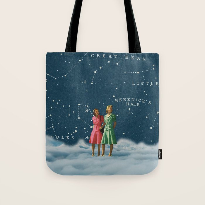 A walk in the Clouds // On Friendship Tote Bag Gallery Image 1