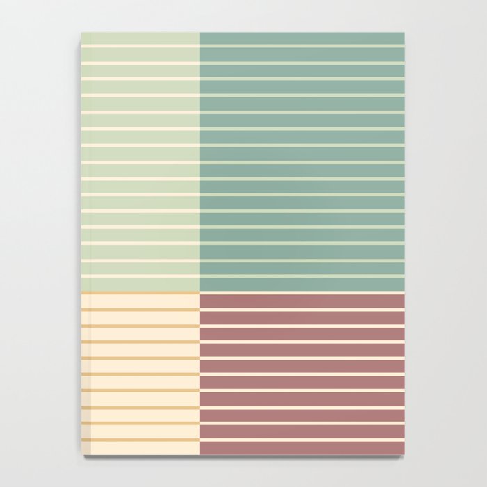 Color Block Line Abstract XIX Notebook Gallery Image 4