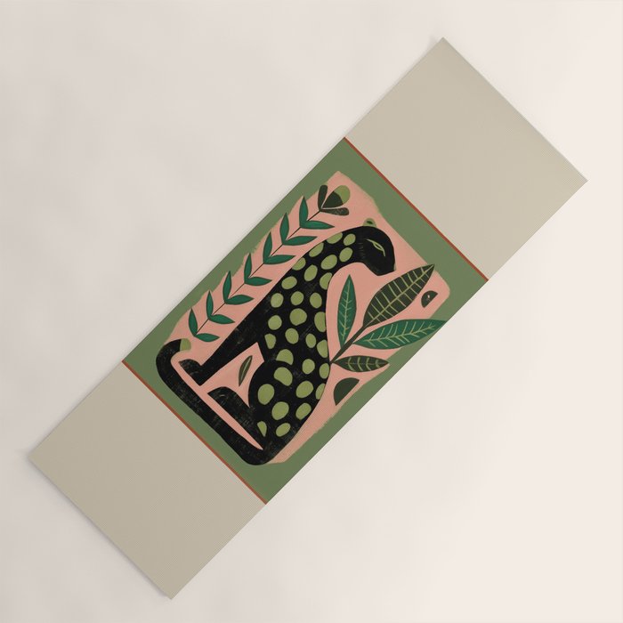 Spotted Cat Yoga Mat Gallery Image 1
