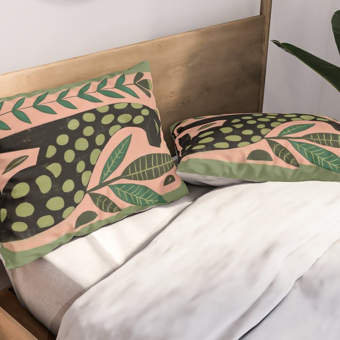 Spotted Cat Pillow Sham Gallery Image 2