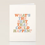 Whats The Best That Could Happen Stationery Card Gallery Image 2