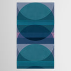 Abstraction_BLUE_LANDSCAPE_MOONLIGHT_NATURE_POP_ART_)521A Tablecloth Gallery Image 2