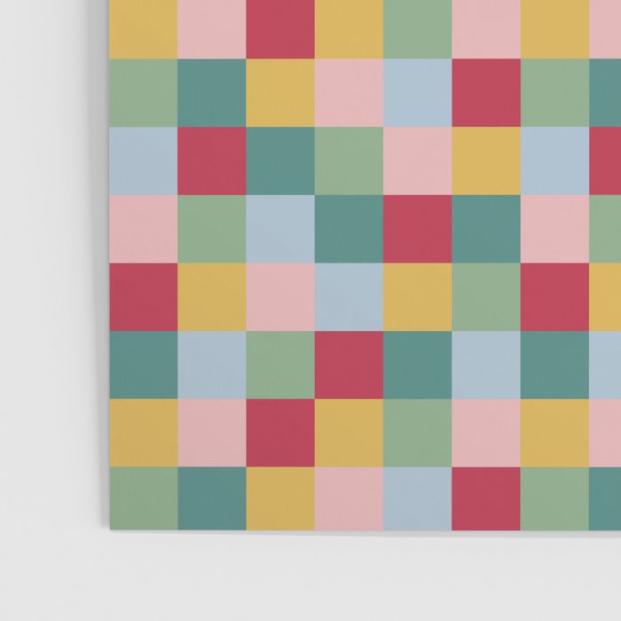 Bold Colorful Checks Pattern - Small XXII Poster Gallery Image 3