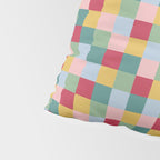 Bold Colorful Checks Pattern - Small XXII Pillow Sham Gallery Image 4