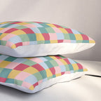 Bold Colorful Checks Pattern - Small XXII Pillow Sham Gallery Image 3