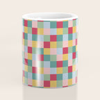 Bold Colorful Checks Pattern - Small XXII Coffee Mug Gallery Image 4