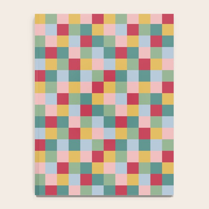 Bold Colorful Checks Pattern - Small XXII Notebook Gallery Image 4