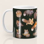 Foxes - dark Coffee Mug Gallery Image 3