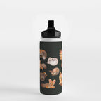 Foxes - dark Water Bottle Gallery Image 2