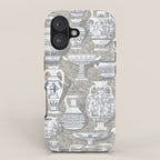 Antique pottery neutral iPhone Case Gallery Image 1
