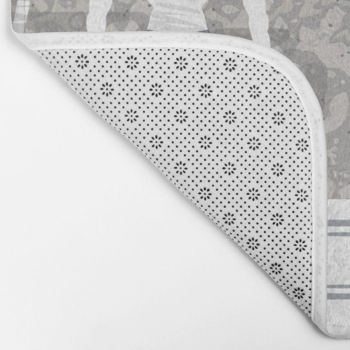 Antique pottery neutral Bath Mat Gallery Image 2
