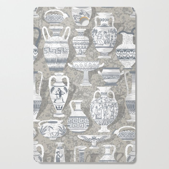 Antique pottery neutral Cutting Board Gallery Image 1