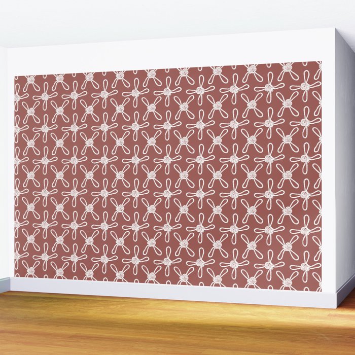 Coastal Knot Style Wall Mural Gallery Image 2