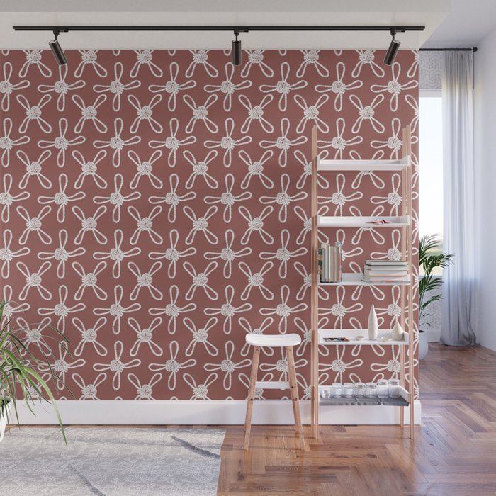 Coastal Knot Style Wall Mural Gallery Image 1