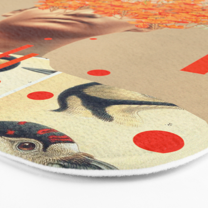Bird Flight in Autumn Bath Mat Gallery Image 3