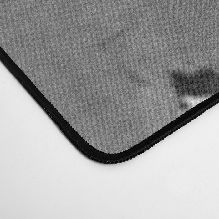 Capital Records Building, Los Angeles, California black and white photograph / black and white photography Desk Mat Gallery Image 4