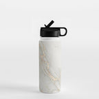 Marble Love Bronze Metallic Water Bottle Gallery Image 1