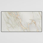 Marble Love Bronze Metallic Desk Mat Gallery Image 3
