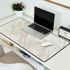 Marble Love Bronze Metallic Desk Mat Gallery Image 2