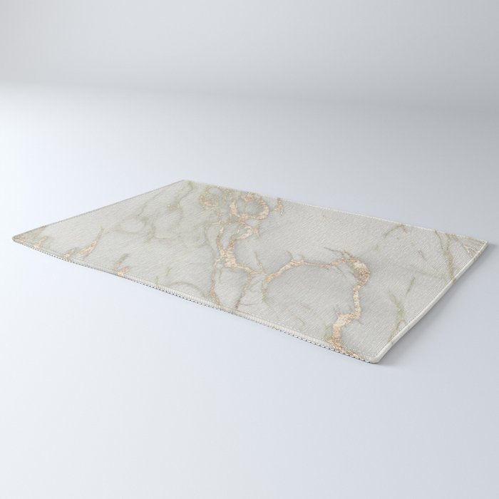 Marble Love Bronze Metallic Rug Gallery Image 3
