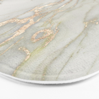Marble Love Bronze Metallic Bath Mat Gallery Image 3