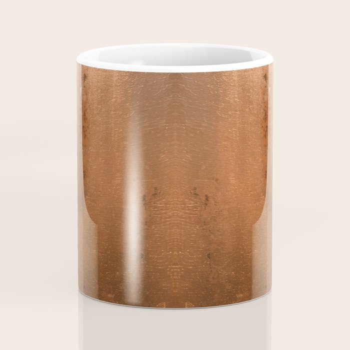 Japandi Art Copper and Black Rust Coffee Mug Gallery Image 4