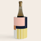 Sol Abstract Geometric Print in Multi Wine Chiller Gallery Image 1