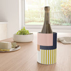 Sol Abstract Geometric Print in Multi Wine Chiller Gallery Image 4