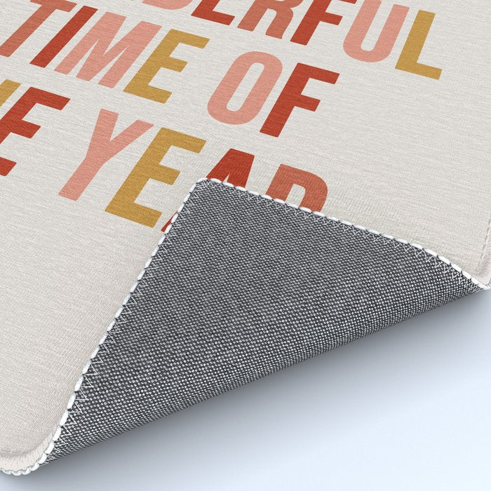 Most Wonderful Time Multi Colored Warm Rug Gallery Image 4