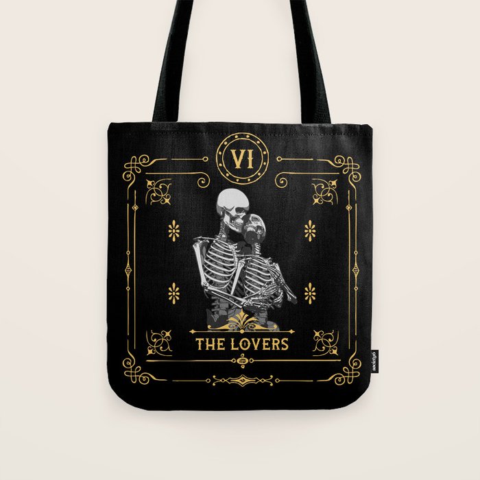 The Lovers VI Tarot Card Tote Bag Gallery Image 1