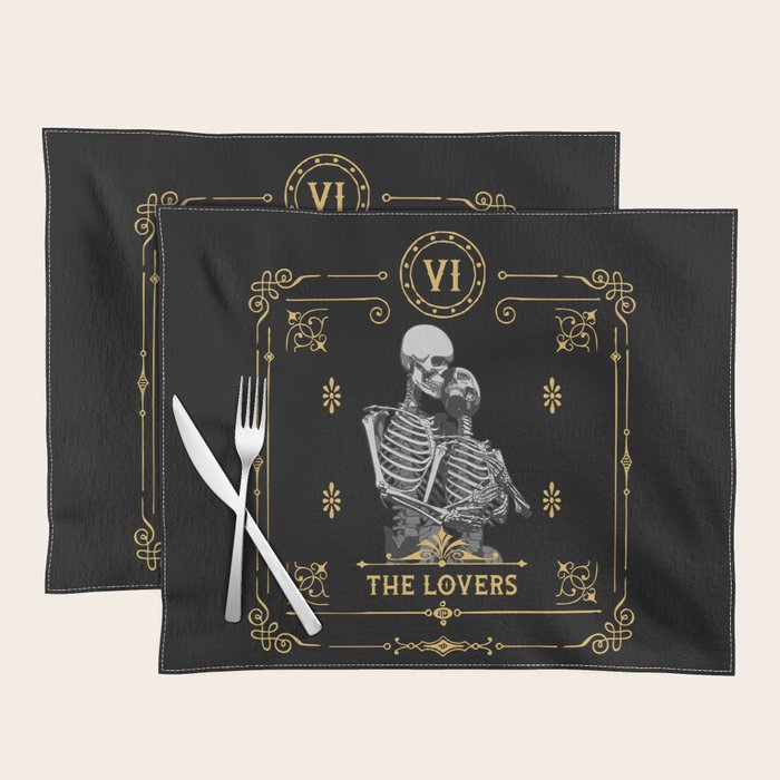 The Lovers VI Tarot Card Placemat Gallery Image 1