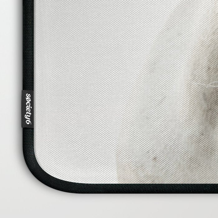 White Horse | Animal Art Print | Nature Photography Laptop Sleeve Gallery Image 3