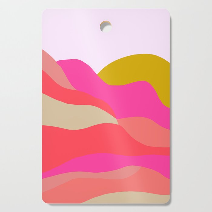 Adelaida, mountain sunset Cutting Board Gallery Image 1