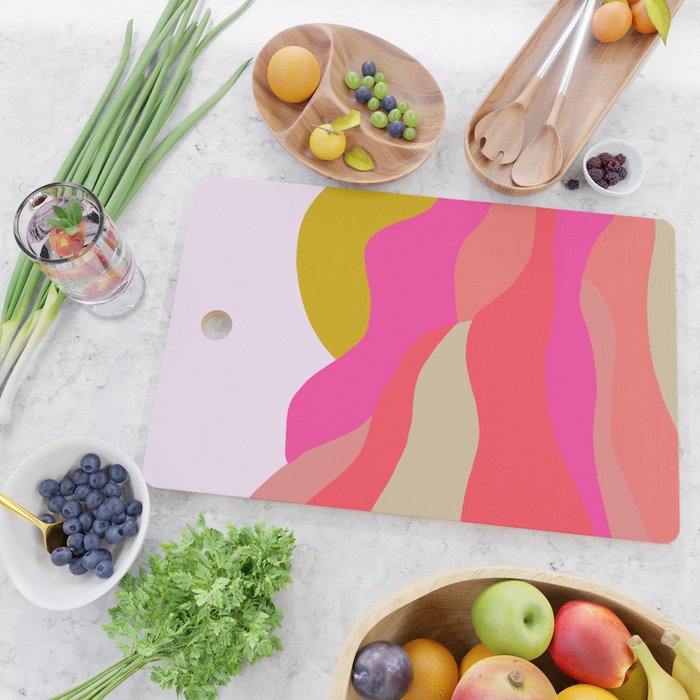 Adelaida, mountain sunset Cutting Board Gallery Image 2