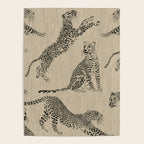 tan leopard pattern Poster Gallery Image 4